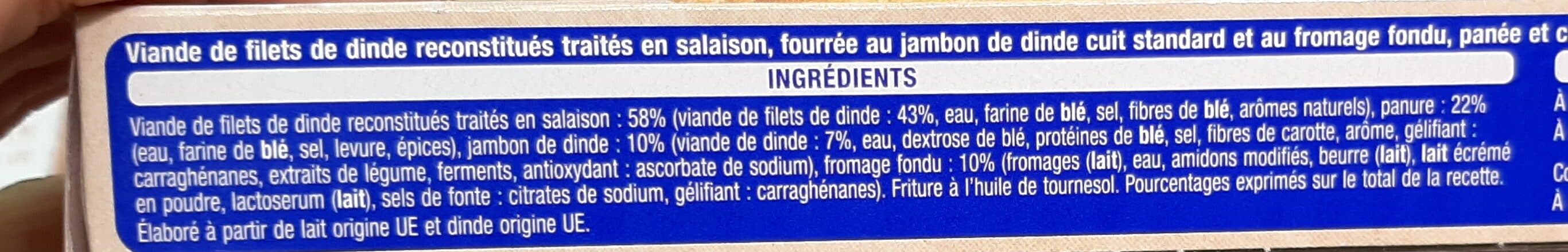 Auchan Cordon Bleu Dinde packshot
