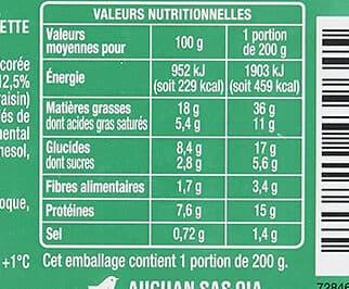 Auchan Salade fromagèreChèvre - Mimolette - Emmental packshot