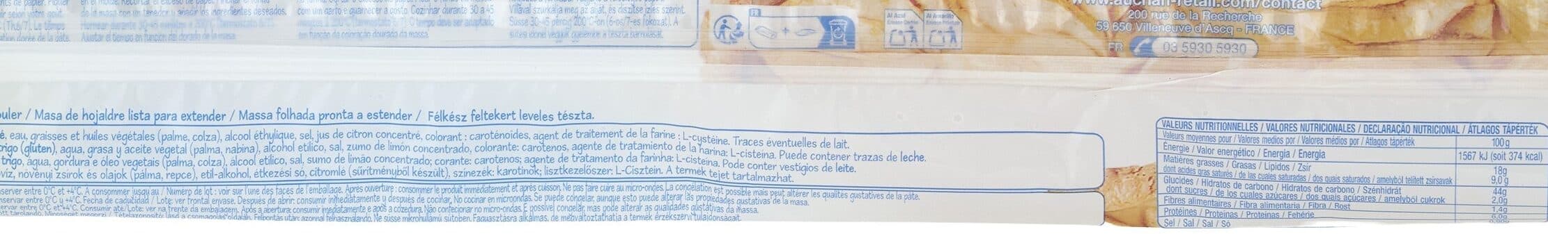 Pouce Pâte feuilletée packshot