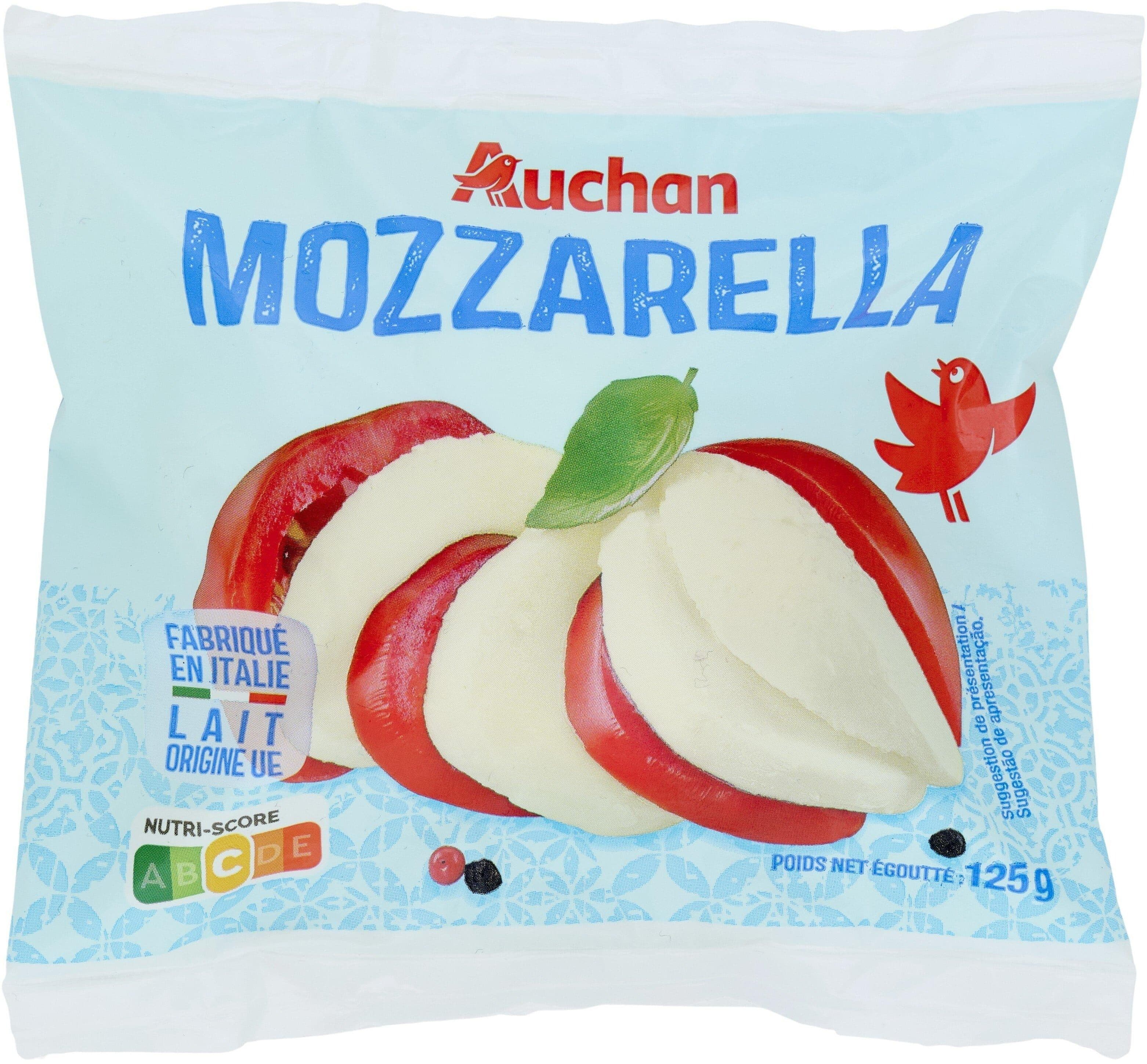 Auchan Mozzarella packshot