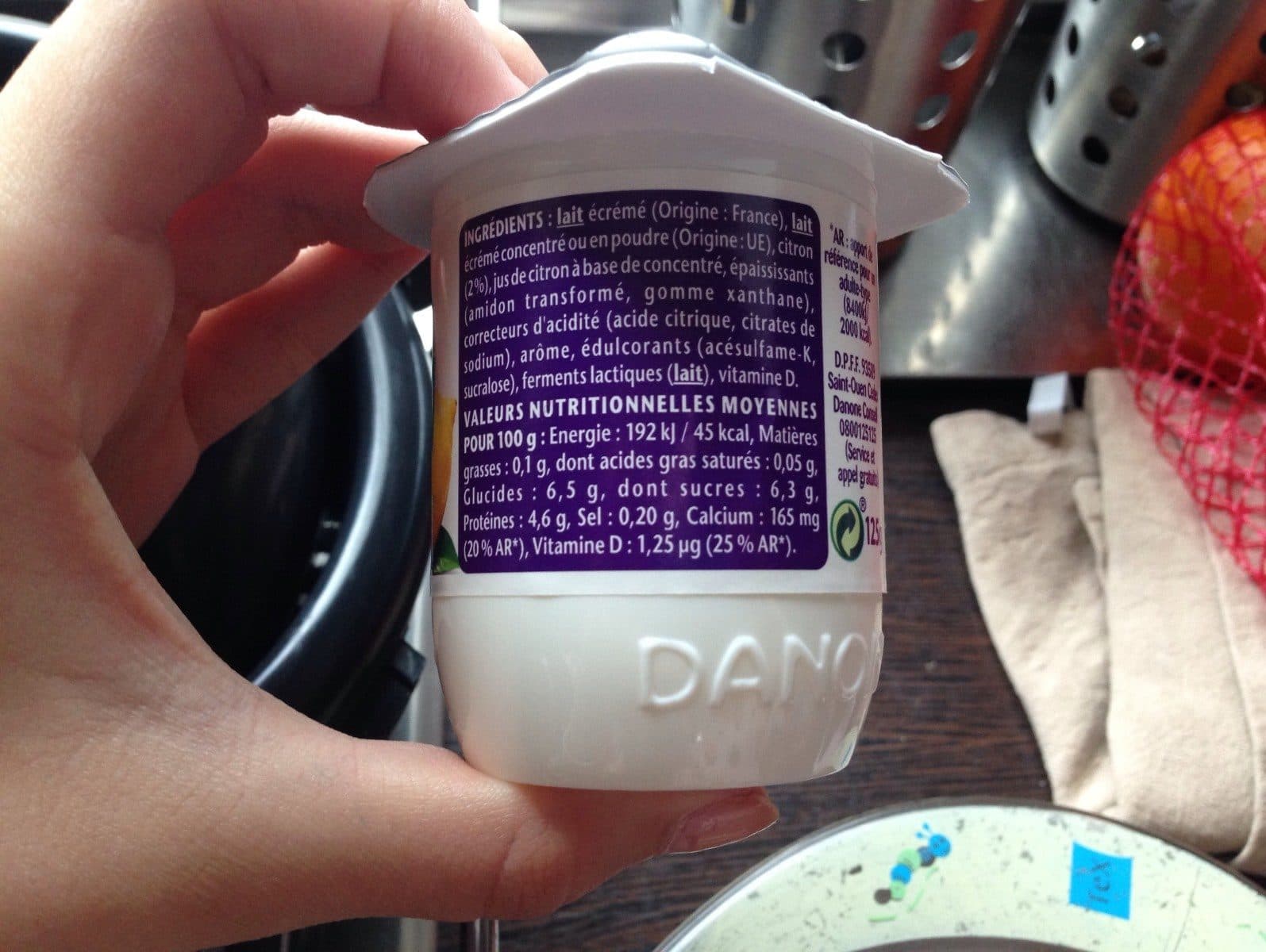Danone Taillefine packshot