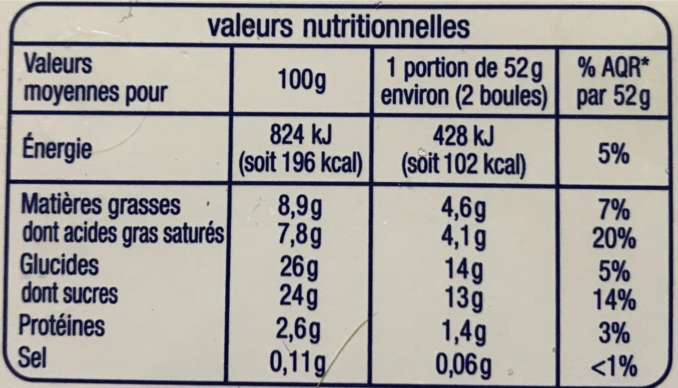 Auchan Saveur crème brûlée packshot