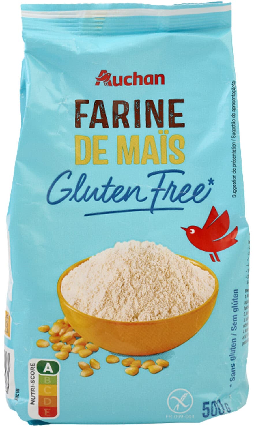 Auchan Farine de maïs packshot