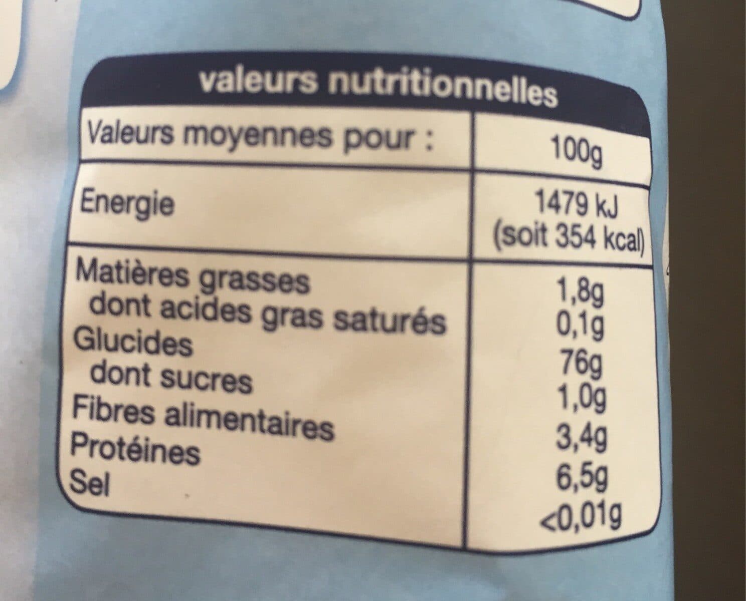 Auchan Farine de maïs packshot