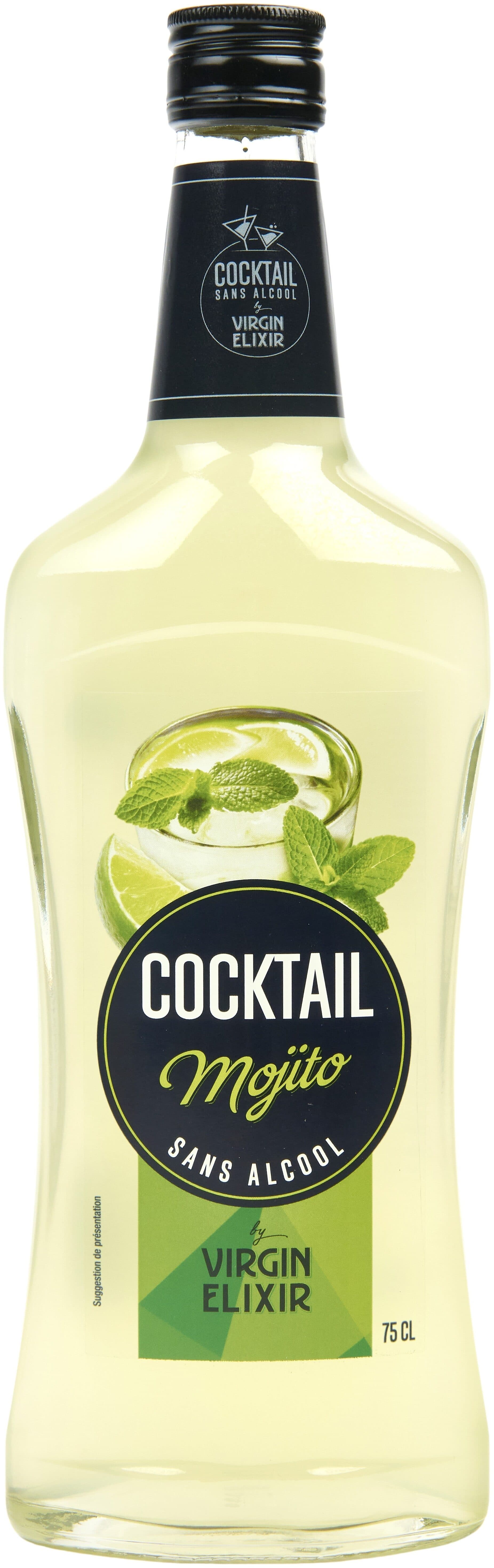 Auchan Cocktail Mojito sans alcool packshot
