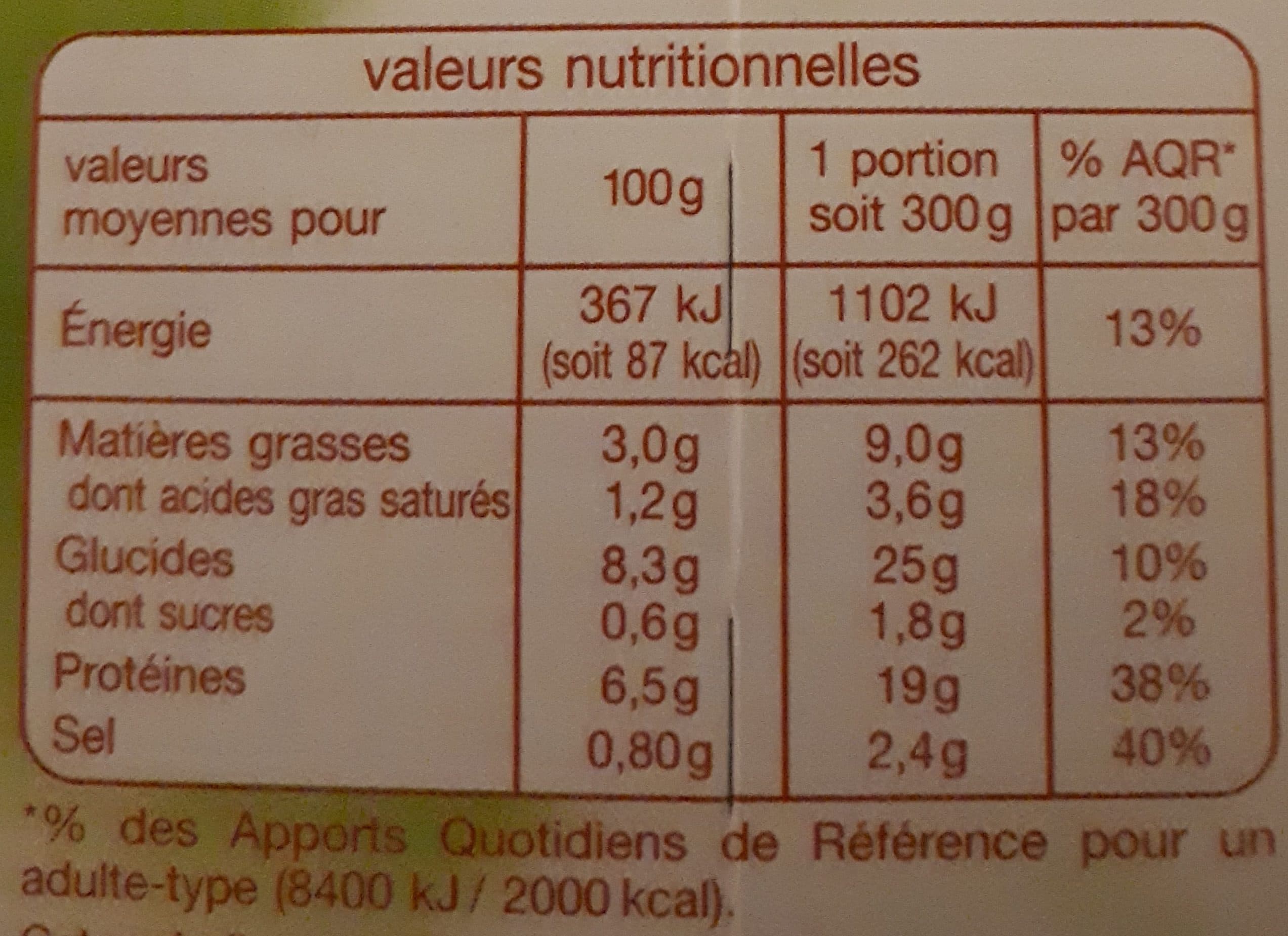 Auchan Porc à la dijonnaise aux deux moutardes packshot