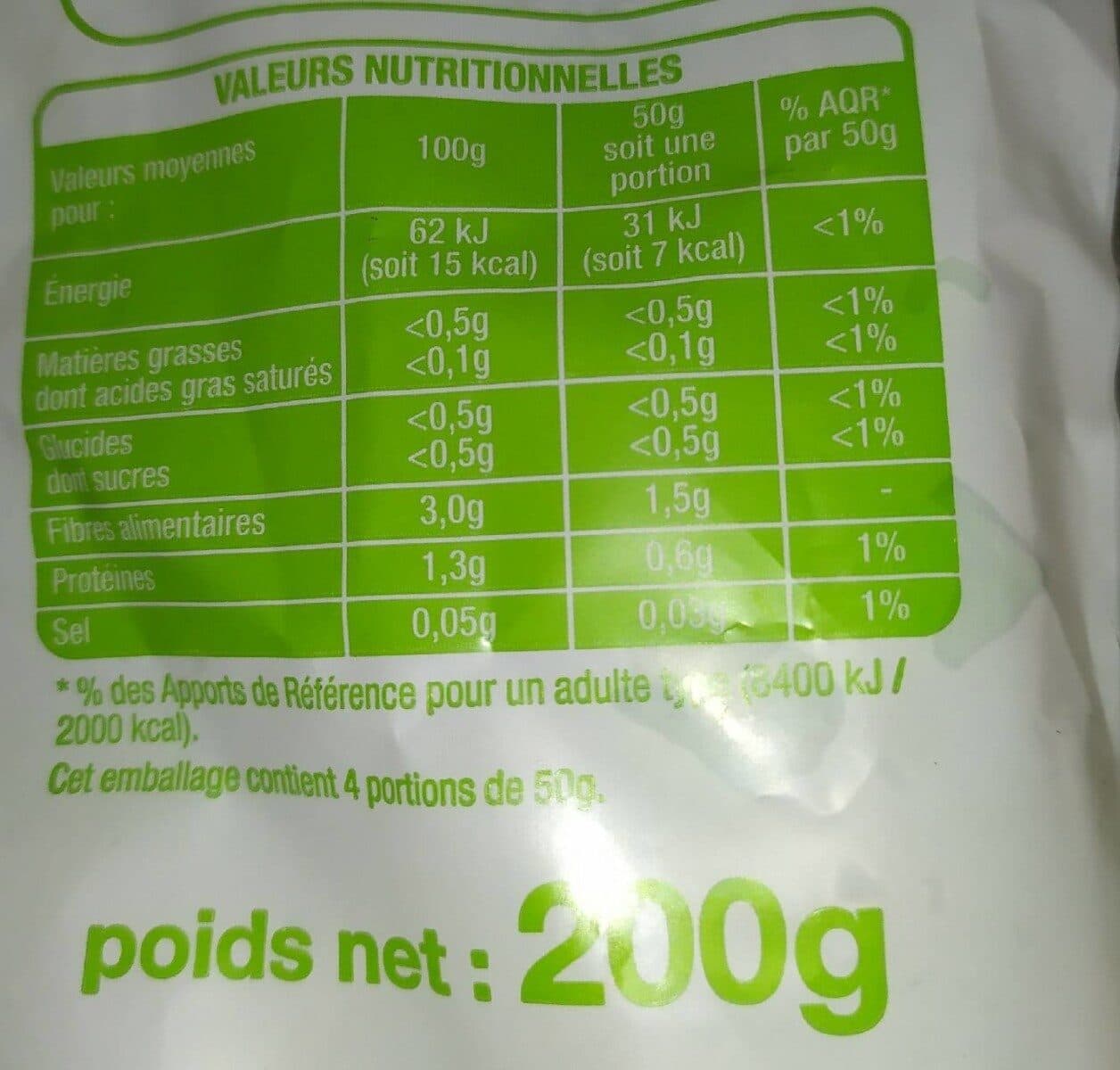 Auchan Salade mélangée packshot