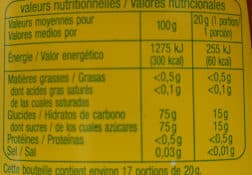 Auchan Sirop d'agave bio packshot