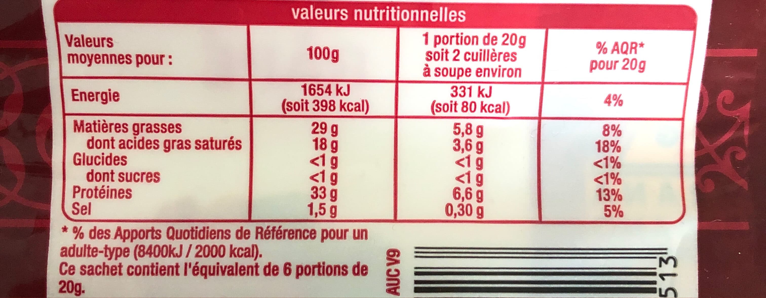 Auchan Grana Padano râpé packshot