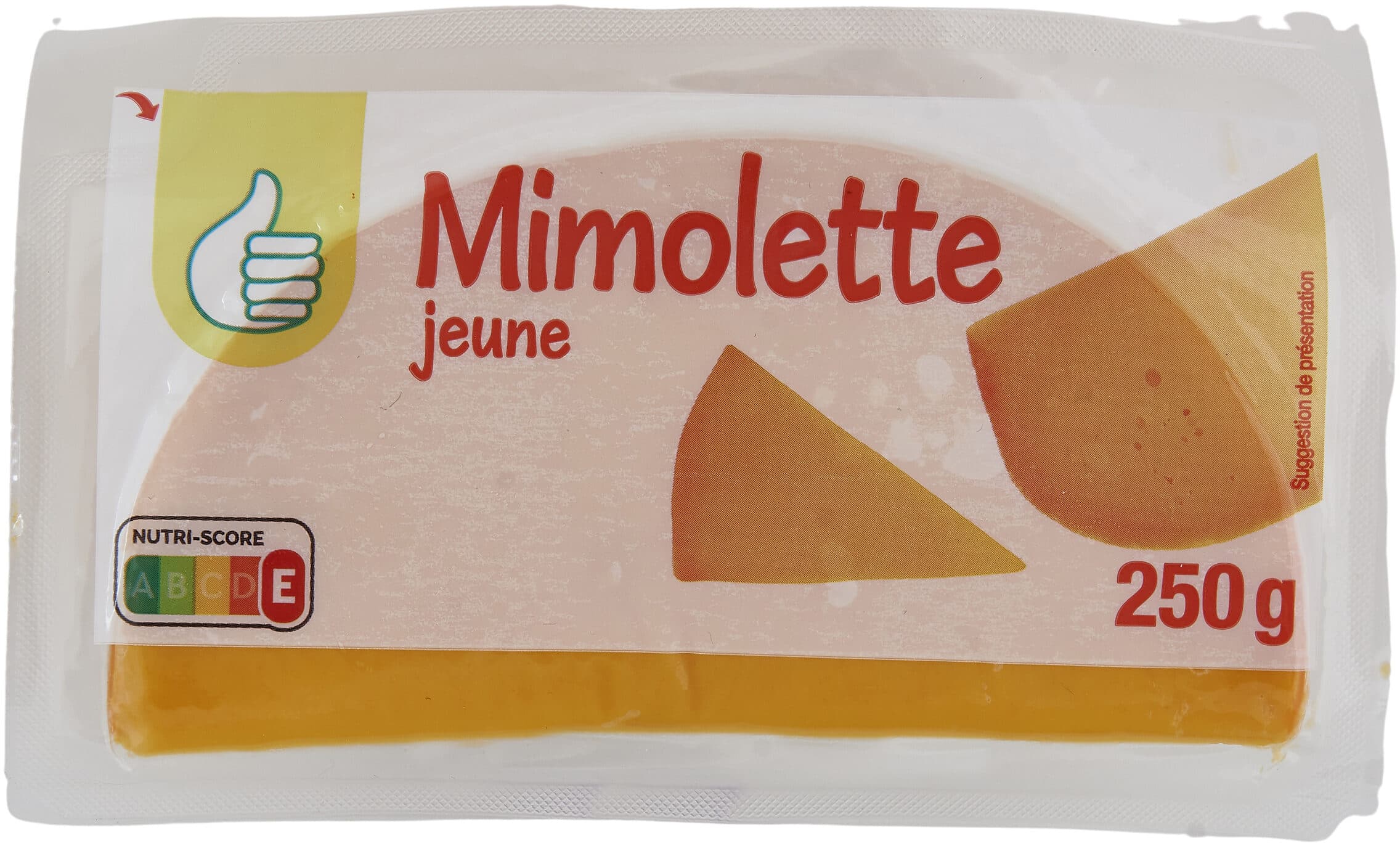 Auchan Mimolette Jeune packshot