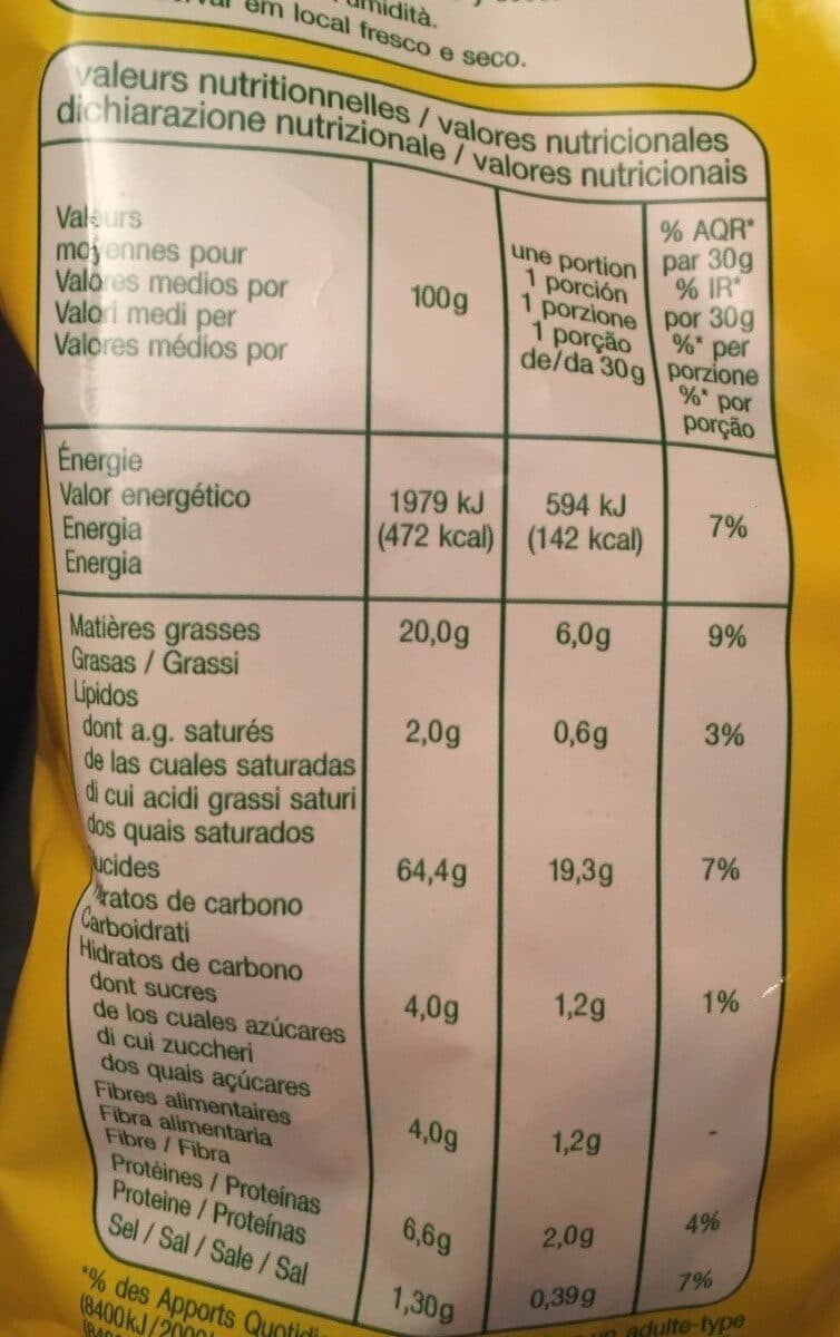 Auchan Tortillas chips saveur chili packshot
