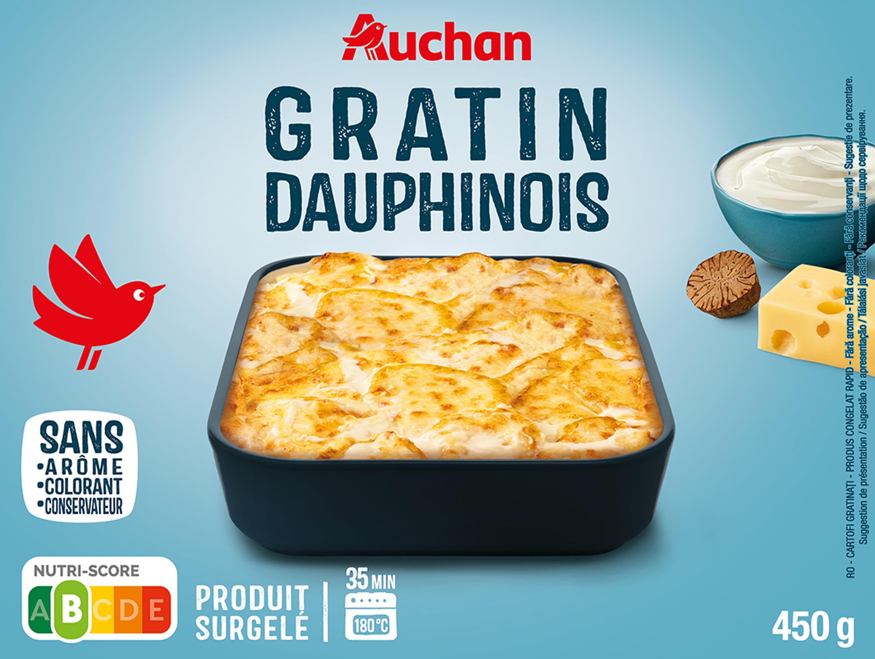 Auchan Gratin dauphinois packshot