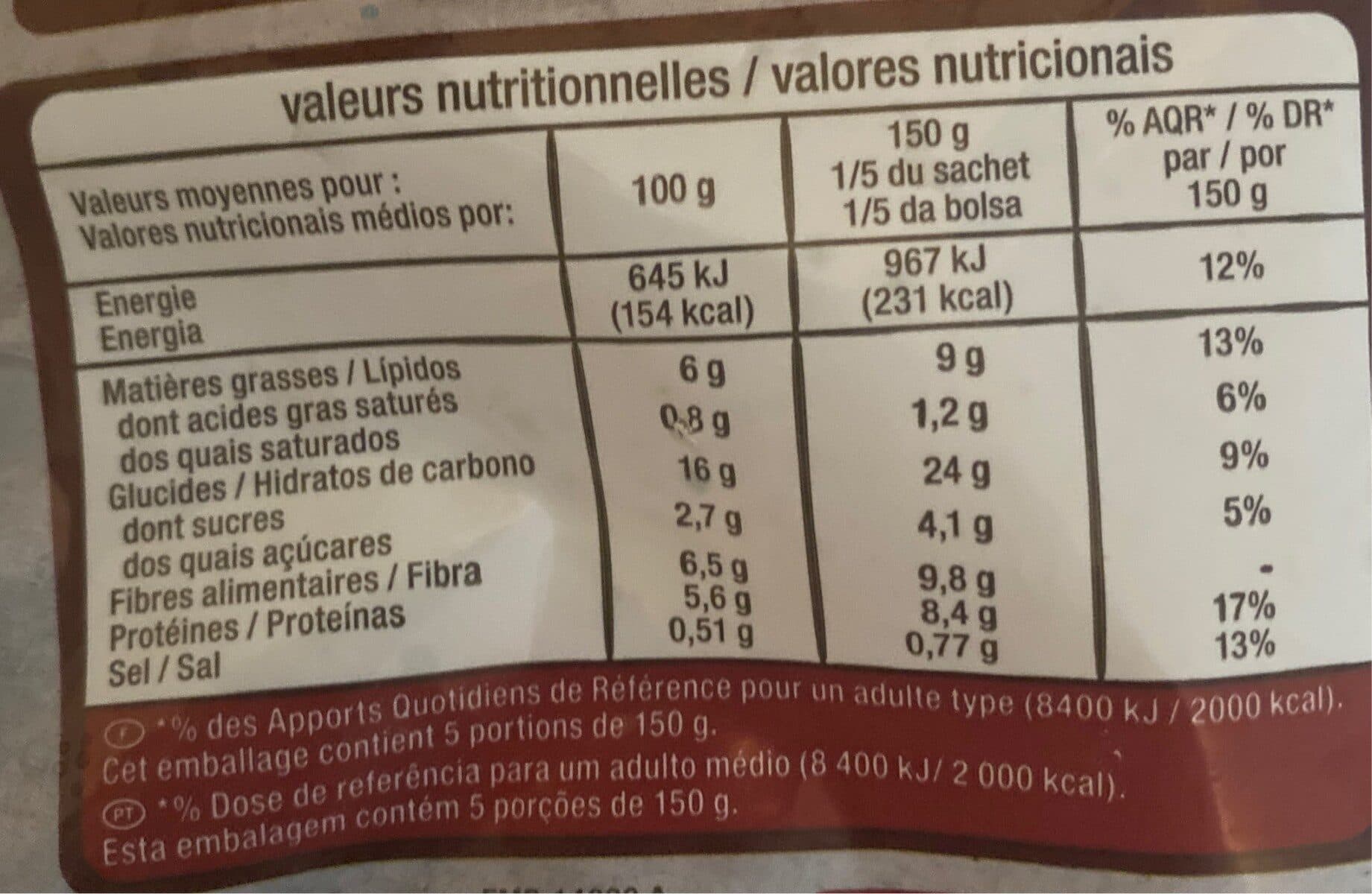 Auchan Poêlée de céréales et légumes sauce épicée packshot