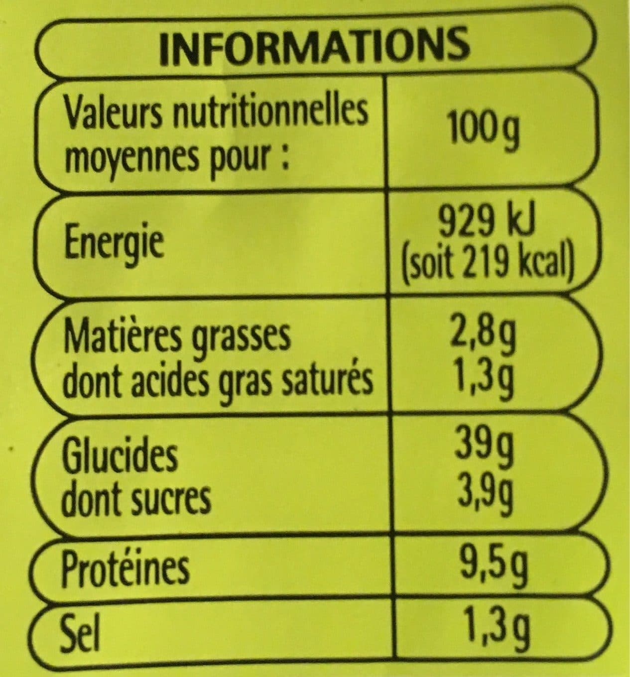 Auchan Eco Pizza au jambon packshot