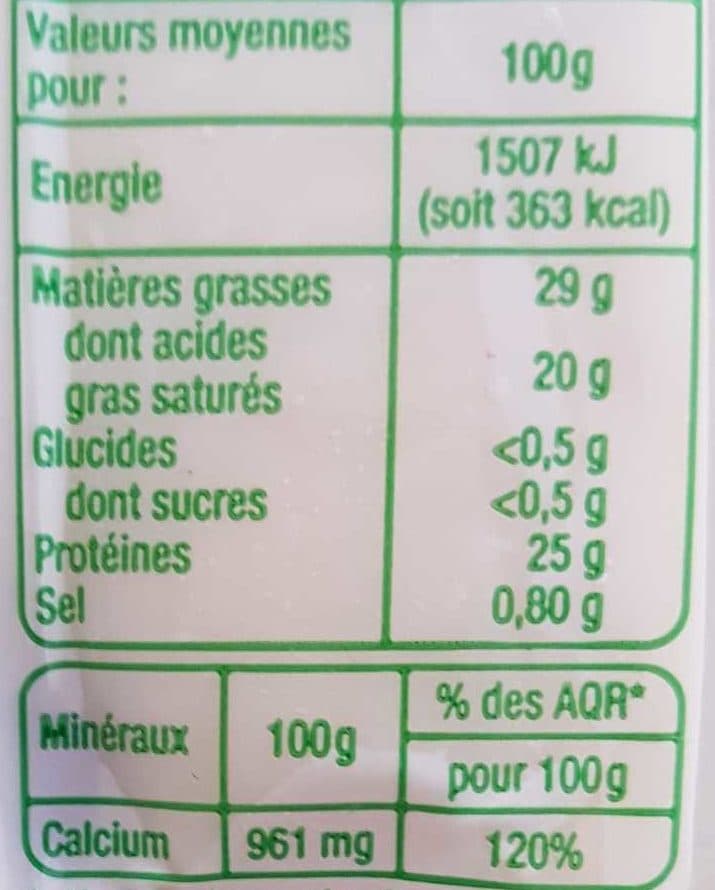 Auchan BIOEmmental packshot