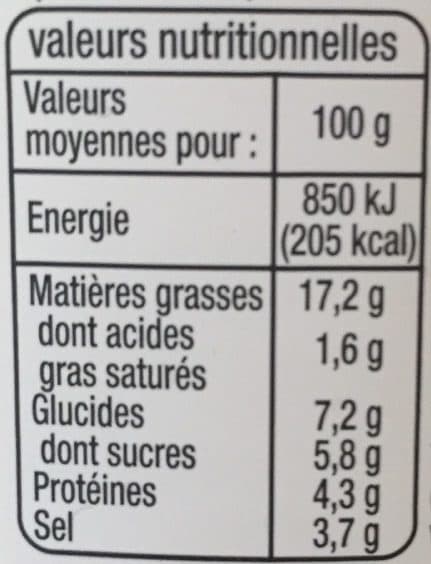 Auchan Moutarde douce packshot