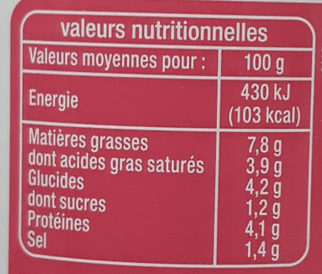 Auchan Sauce Carbonara packshot
