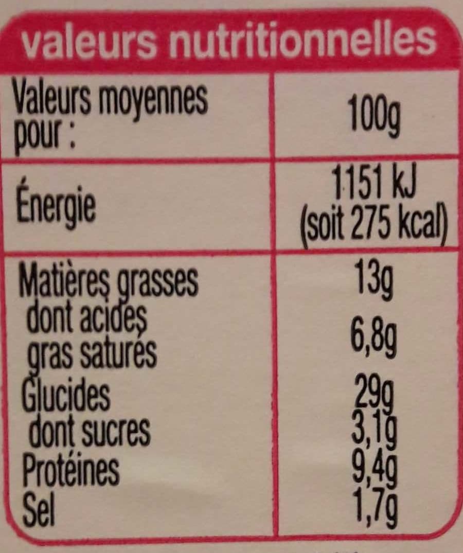 Auchan Jambon beurre packshot