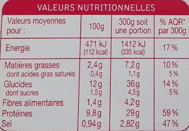 Auchan COUSCOUS POULET SEMOULE et LÉGUMES packshot