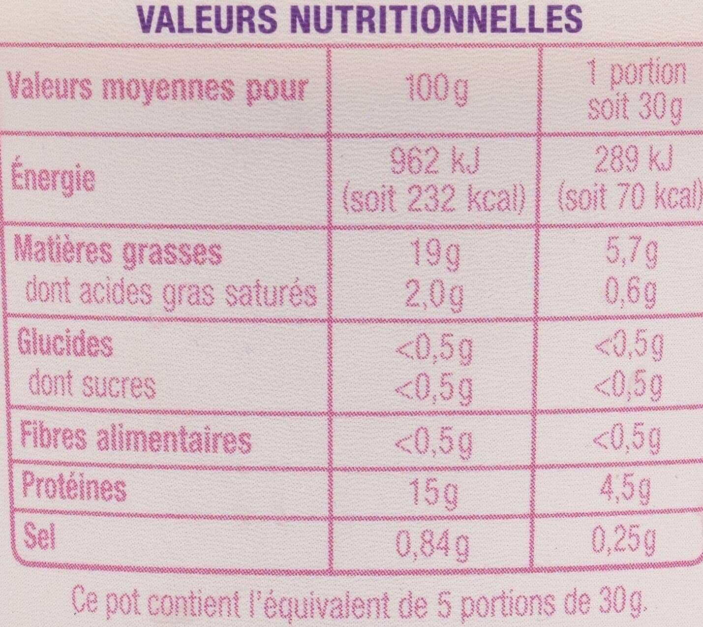 Auchan Rillettes de saumon packshot