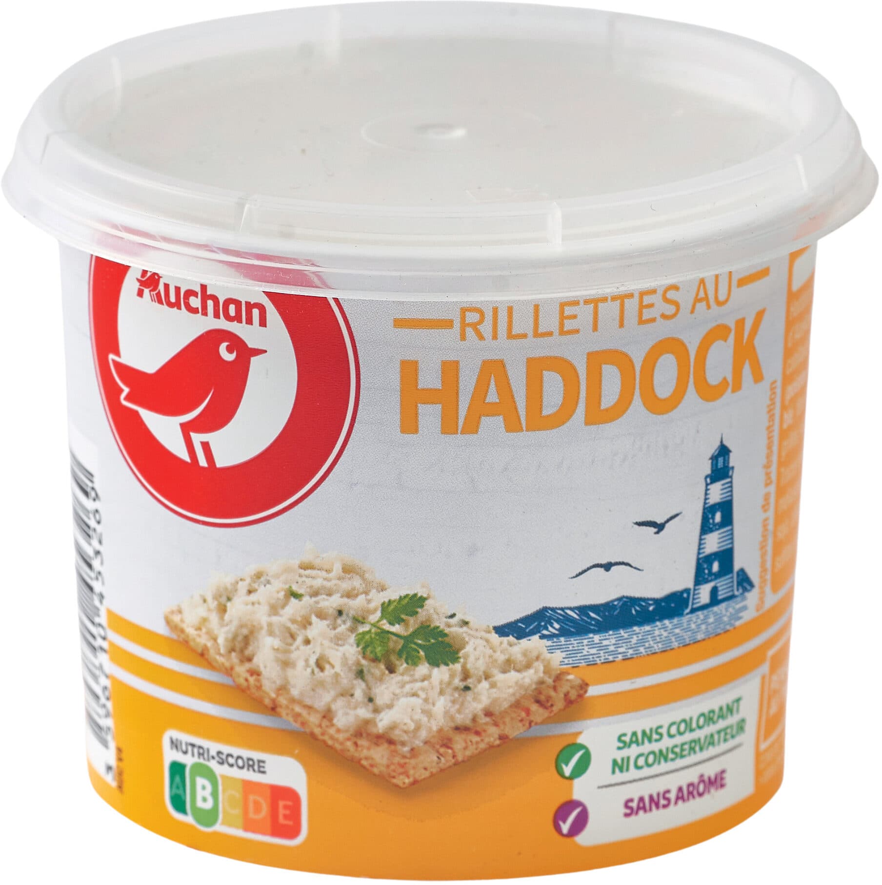 Auchan Rillettes au Haddock packshot