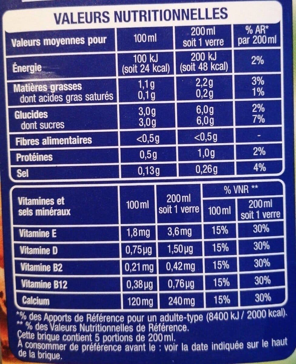 Auchan Boisson végétale AMANDE packshot