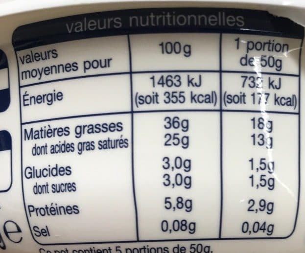 Auchan Mascarpone packshot