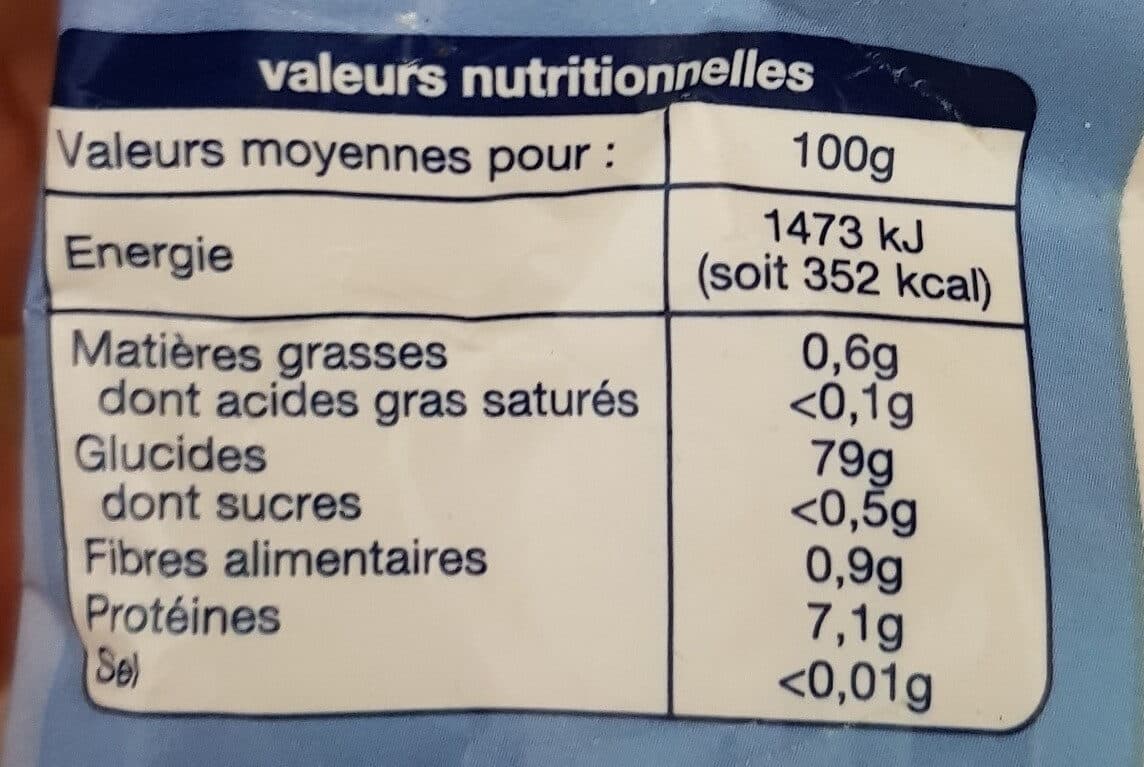 Auchan Farine de riz packshot