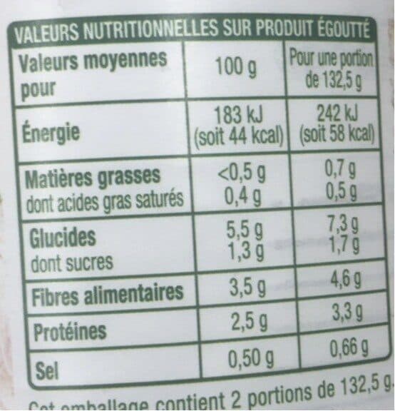 Auchan Macédoine de légumes packshot