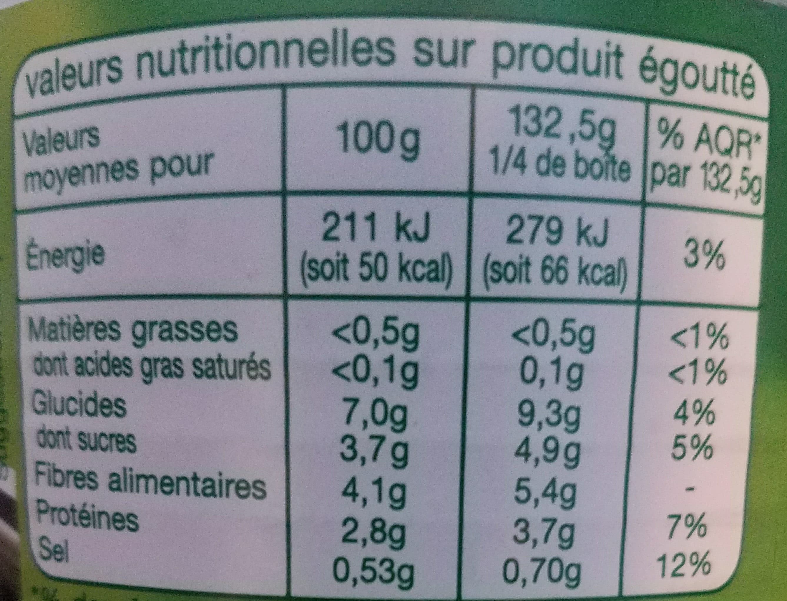 Auchan Petits pois extra fins et carottes à l'étuvée packshot