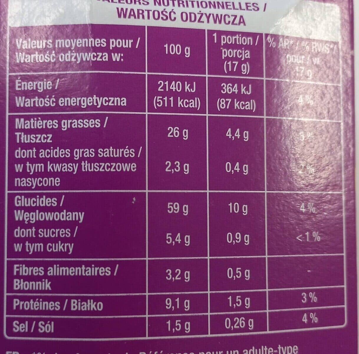 Auchan Mix'apéro packshot