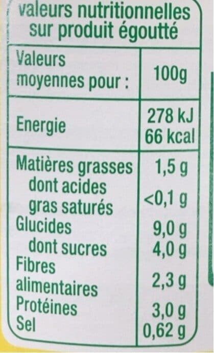 Auchan Maïs en grains packshot