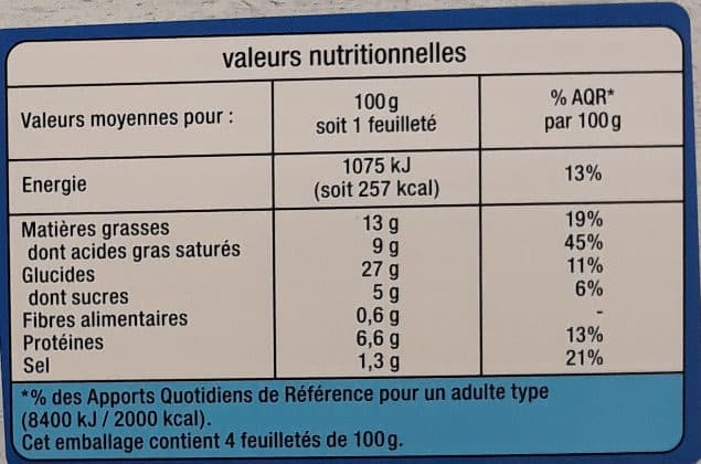 Auchan 4 paniers chèvre packshot