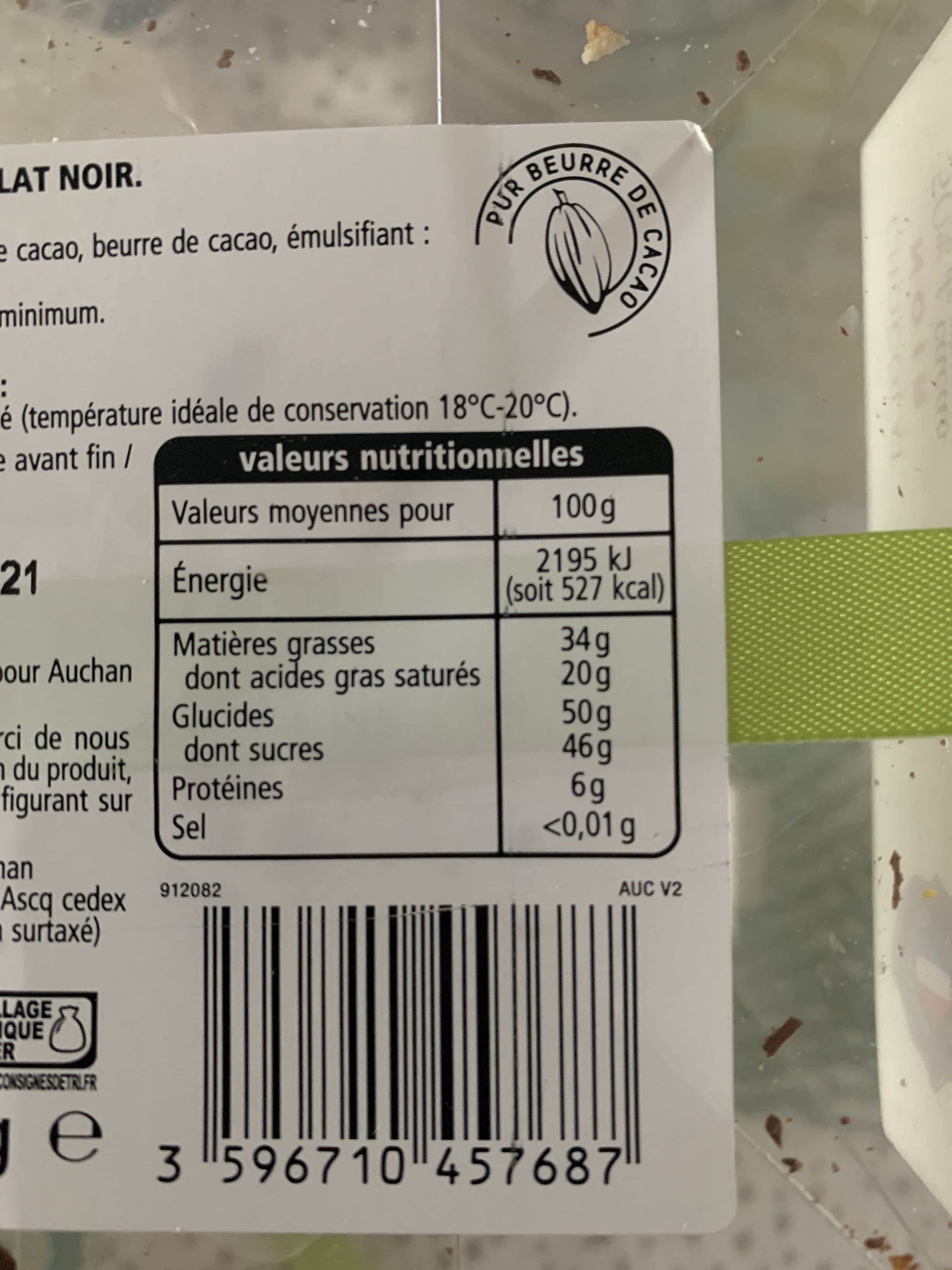 Vendome Moulage en chocolat noir packshot