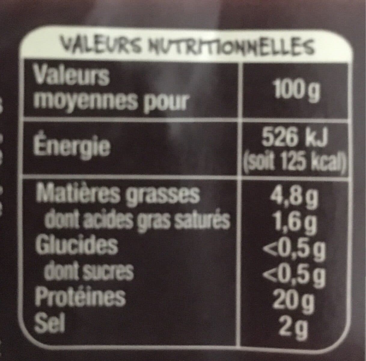 Auchan Véritable jambon persillé packshot