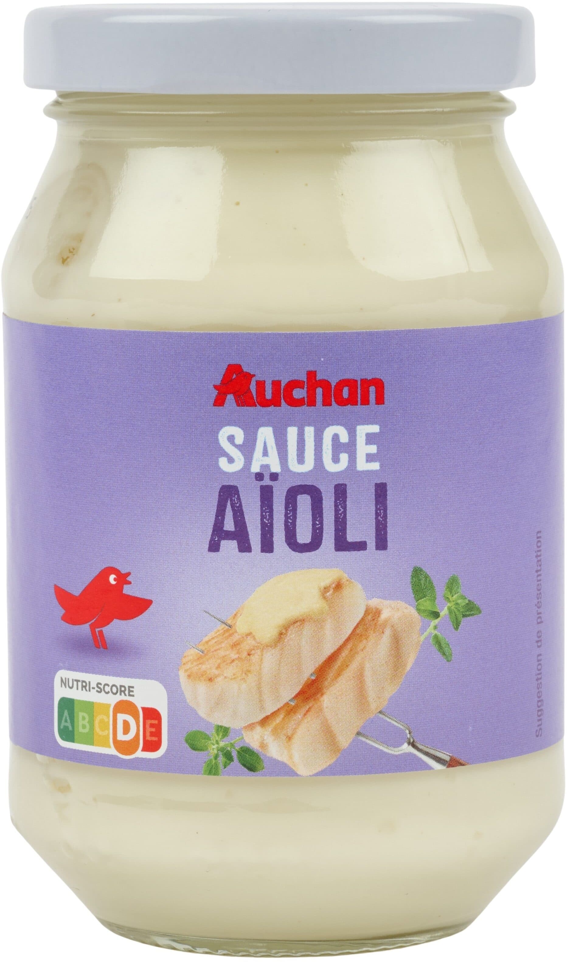 Auchan Sauce aioli packshot