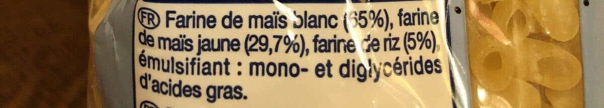 Auchan Coquillettes sans gluten packshot