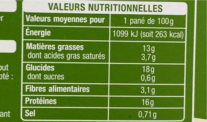 Auchan Very veggie croques ble fromage packshot
