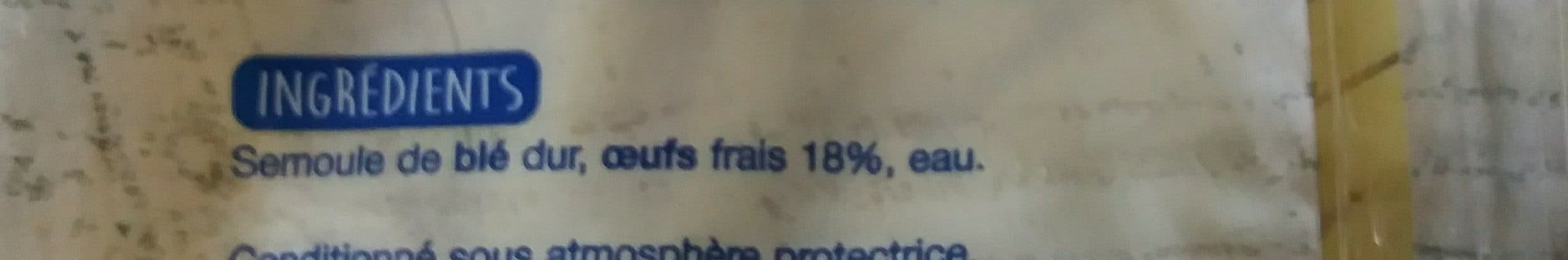 Auchan Tagliatelles aux œufs frais packshot