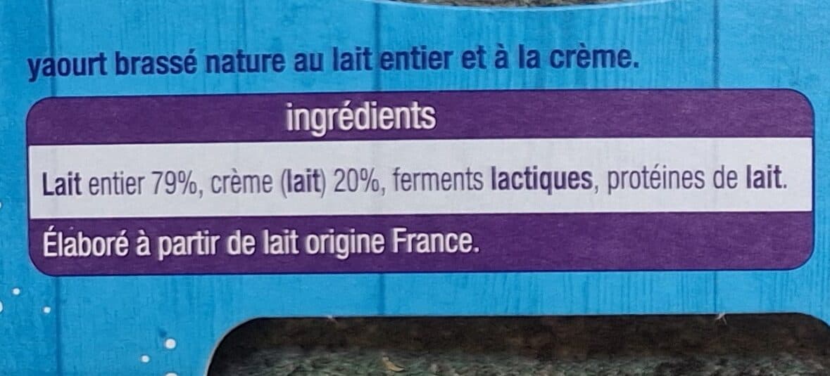Auchan Yaourts à la grecque nature packshot