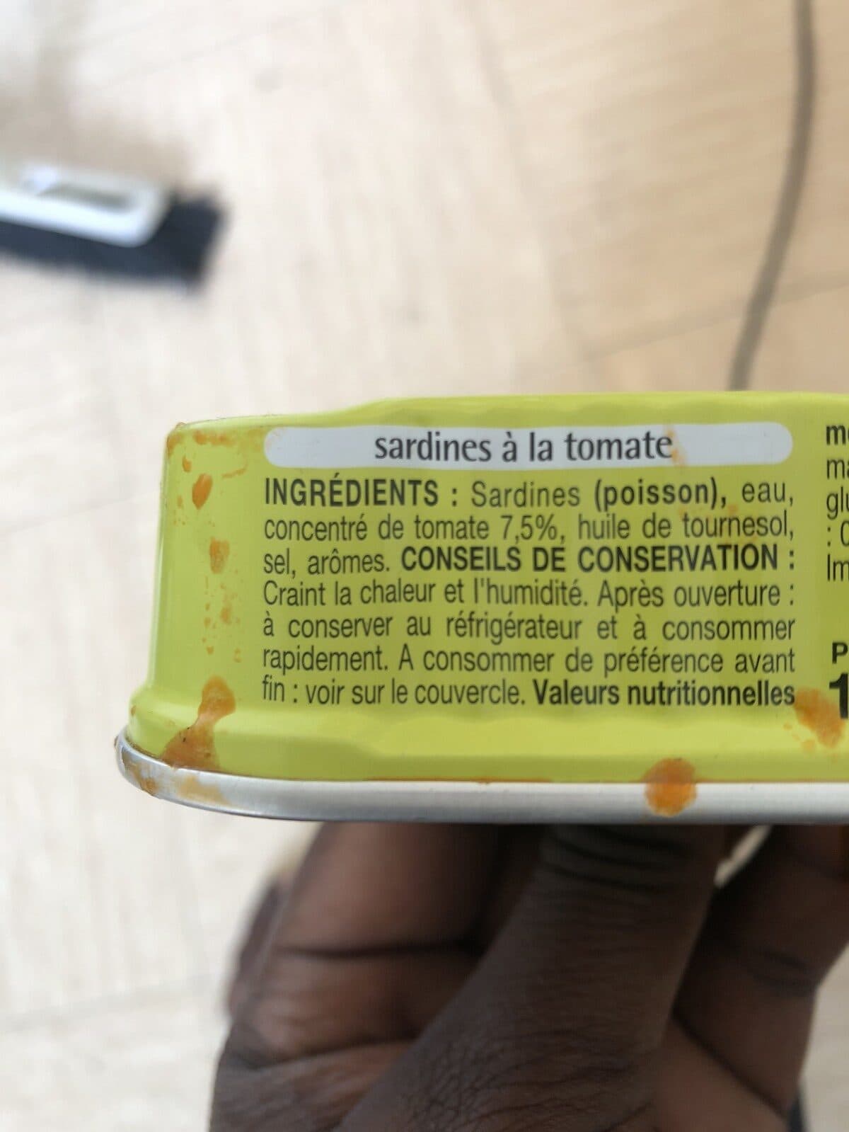 Auchan Sardines à la sauce tomate packshot