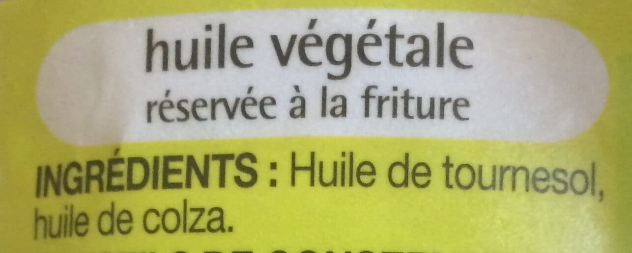 Auchan Huile de Friture packshot