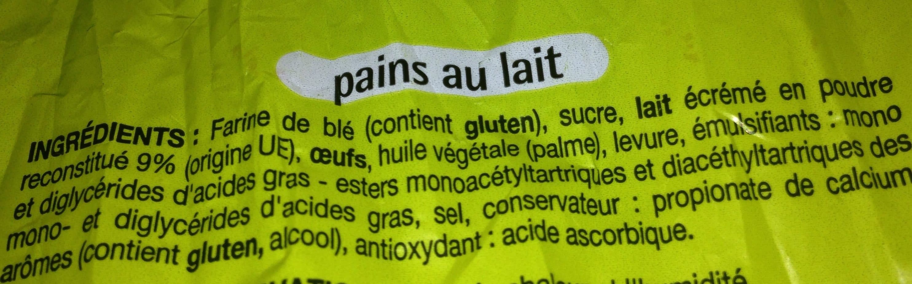 Auchan Pains au lait packshot