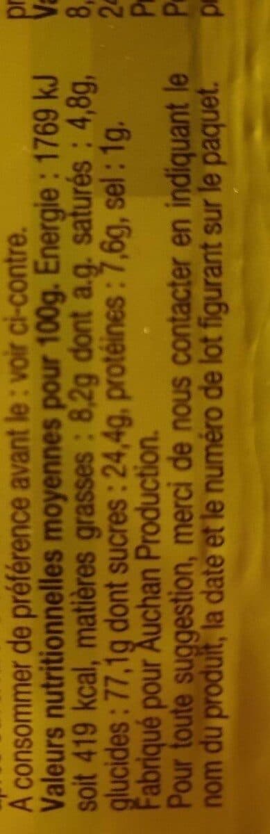 Auchan Petit beurre packshot