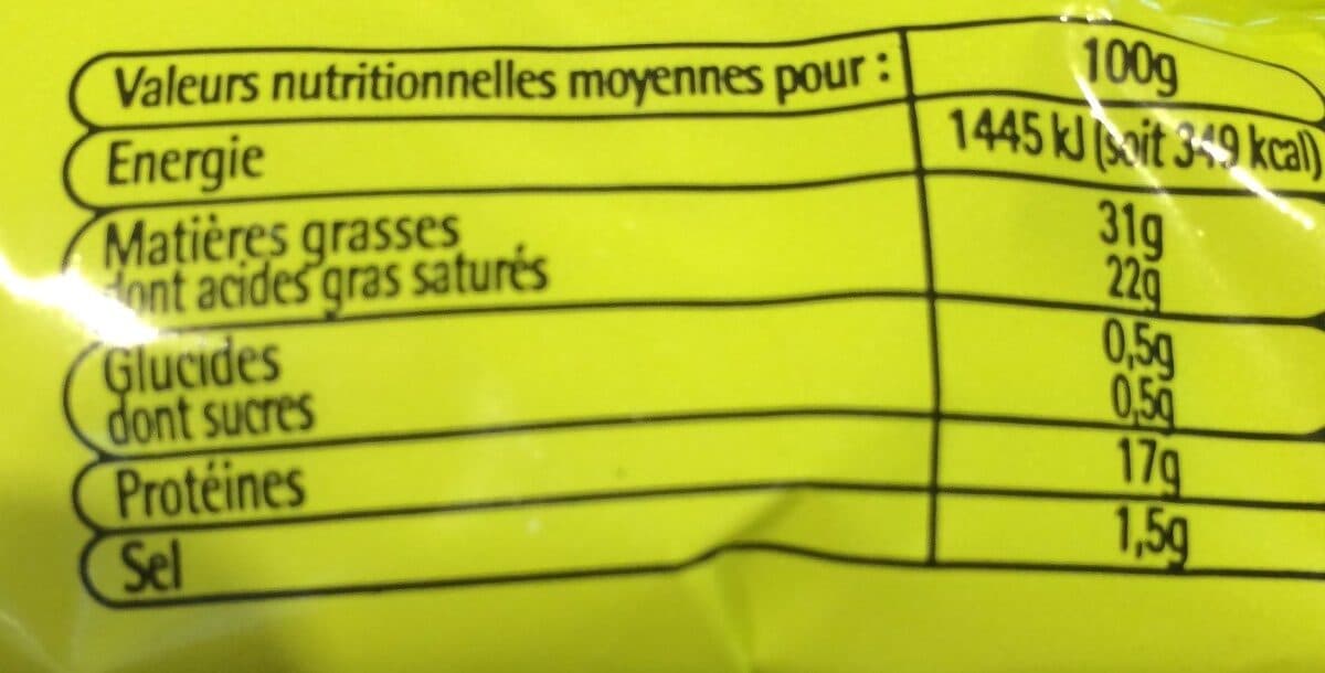 Auchan Petit Brie packshot