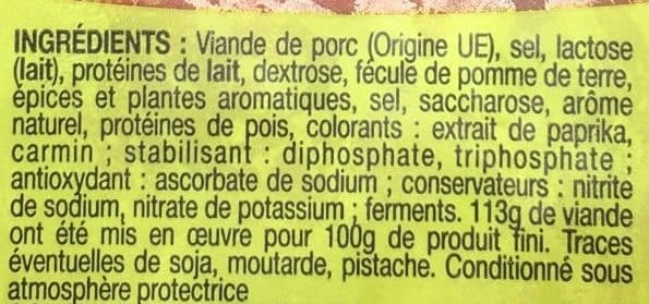Auchan Chorizo packshot