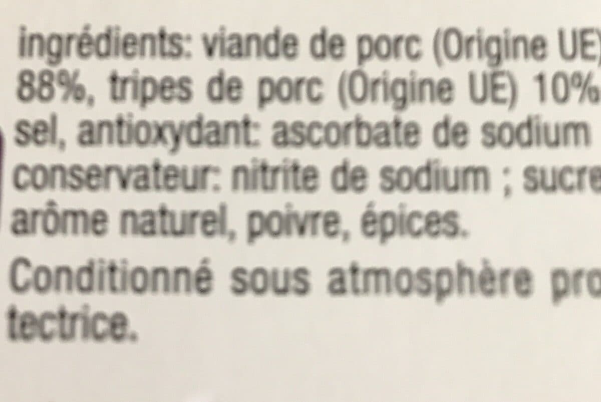 Auchan Chiffonnade de mortadelle packshot