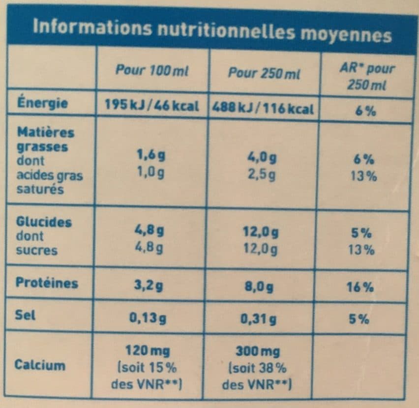 Mont Lait Lait U.H.T. Demi-Écrémé packshot