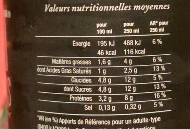 Laiterie Les Fayes Le lait des limousins packshot