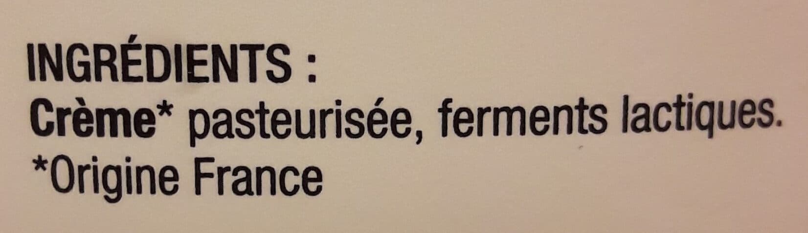Laiterie les Fayes La crème fraîche des limousins packshot